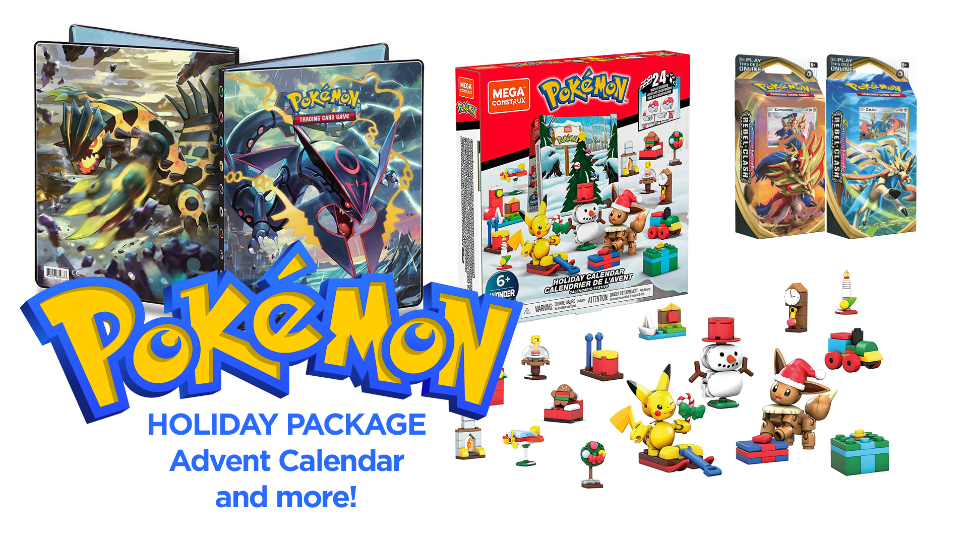 Mega Construx Pokemon Holiday Calendar Advent Calendar Building